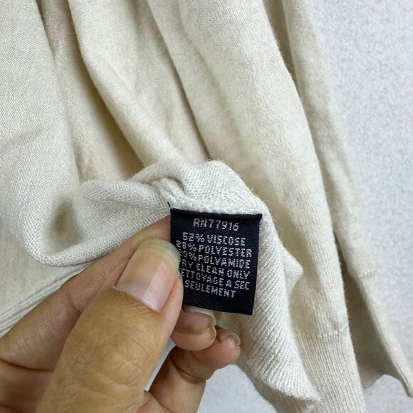 NWT Anthropologie Akemi + Kin Cream Cardigan One Size Balloon Lagenlook Casual - Picture 5 of 8